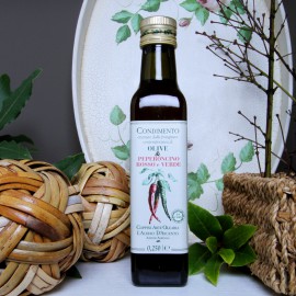 Olive & Peperoncino -0,250L- Olearia Coppini- Parma