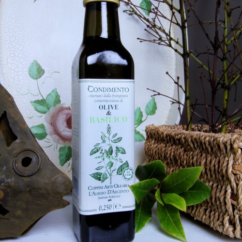 Olive & Basilico -0,250L- Olearia Coppini - Parma