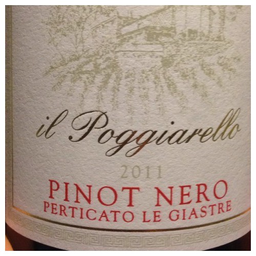 Il Poggiarello – Pinot Noir D. O.  Perticato le Giastre